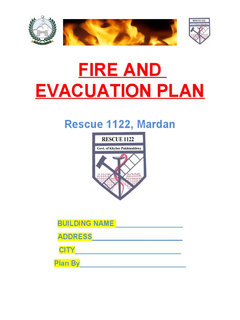 Fire and Evacuation Plan | PDF | Public Safety | Emergency Management