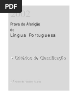 2002-critérios de classificação