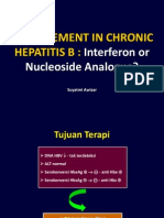 Management in Chronic Hepatitis B:: Interferon or Nucleoside Analogue?