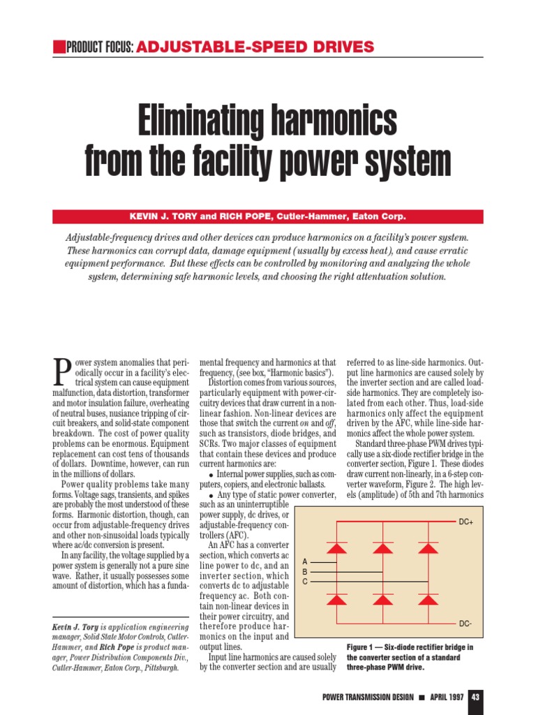 Managing Power Quality and Harmonics | PDF | Power Inverter | Rectifier