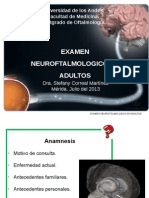 Examen Neurooftalmologico
