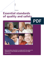 CQC Essential Standards About Compliance