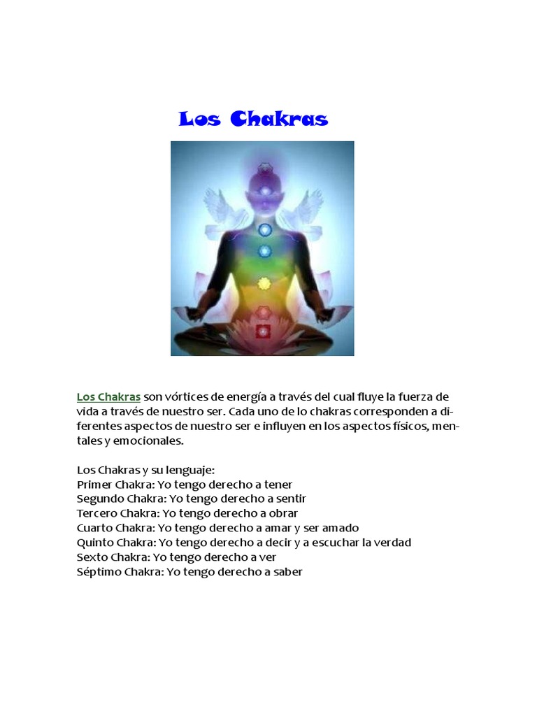 Guía Completa sobre los Chakras | PDF | Chakra | Amor
