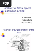 Anatomy of Fascial Spaces