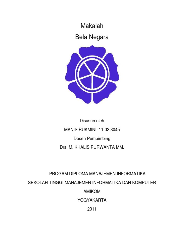 Makalah Bela Negara