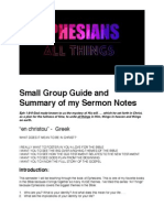Ephesians Small Group Guide Week 1