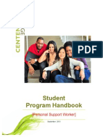 Student Handbook - PSW - Revised May 2013 - W2014 Guru04