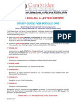 BUSINESS ENGLISH & LETTER WRITING