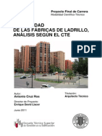 Estabilidad de Las Fábricas de Ladrillo, Análisis Según El CTE