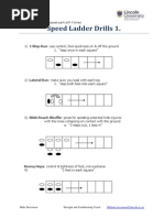 Ladder and Agility Drills Week 5