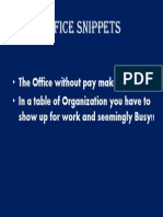 Office Snippets