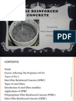 Fiber Reinforced Concrete