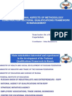 Organizational and Methodological Aspects of Building Sectoral Qualifications Framework in Management. Russian experience 