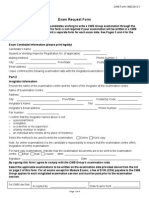 0196E - Exam Request Form