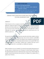 Airborne Vehicle Detection in Dense Urban Areas Using HoG Features and Disparity Maps