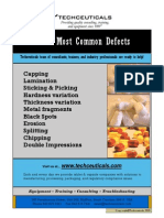 Common Defects observed during tableting
