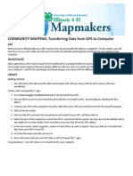 COMMUNITY MAPPING: Transferring Data From GPS To Computer: Getting Started