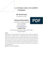 NGOs and Women - An Evaluative Study On ASA and BRAC in Bangladesh