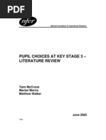 Download Pupil Choices at Key Stage 3 by ttrb SN19762134 doc pdf