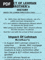 Download IMPACT OF LEHMAN BROTHERs PPT by jitu9385 SN19762474 doc pdf