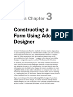 Constructing A Form Using Adobe Designer: Bonus Chapter