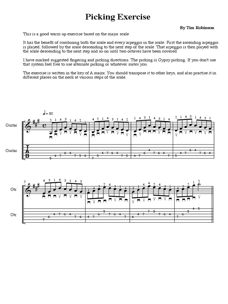 Picking Ex 1 | PDF