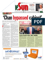 Thesun 2009-09-09 Page01 Chan Bypassed Cabinet