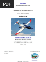 Pattino Di Coda JP Con Viti Per Aereo Modello RC - Ricambio Per Modellismo Aereo