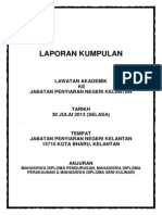 Laporan Kumpulan: Lawatan Akademik KE Jabatan Penyiaran Negeri Kelantan