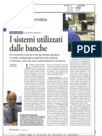 I sistemi utilizzati dalle banche (Banca Finanza, 01/05/2009)