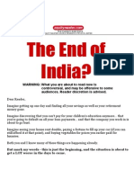 The End of India? Financial Crisis Bigger Than Ever