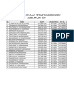 Name List Sem 3