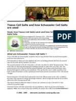 Tissue Cell Salts