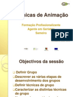 Técnicas de Animação