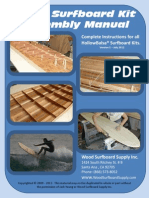 Wooden Surfboard Manual