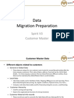 V3 Data Migration Preparation