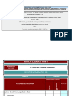 Modelo de Reporte de Consolidado