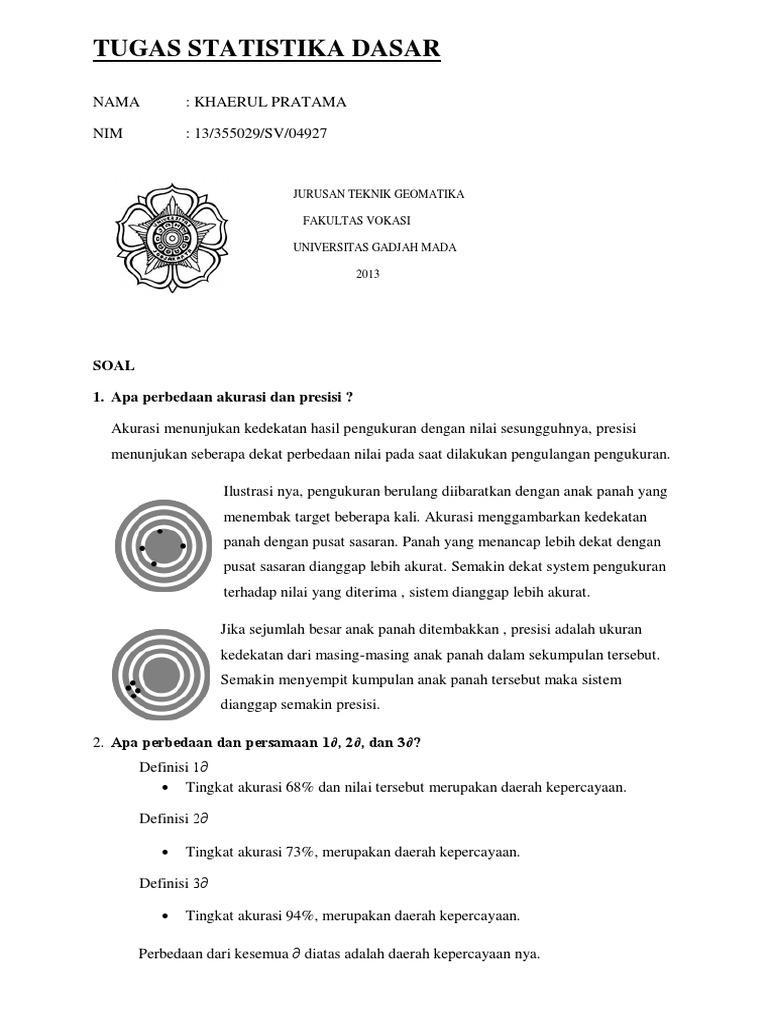 Pertanyaan Statistika