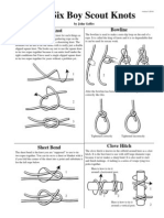 Six Boy Scout Knots