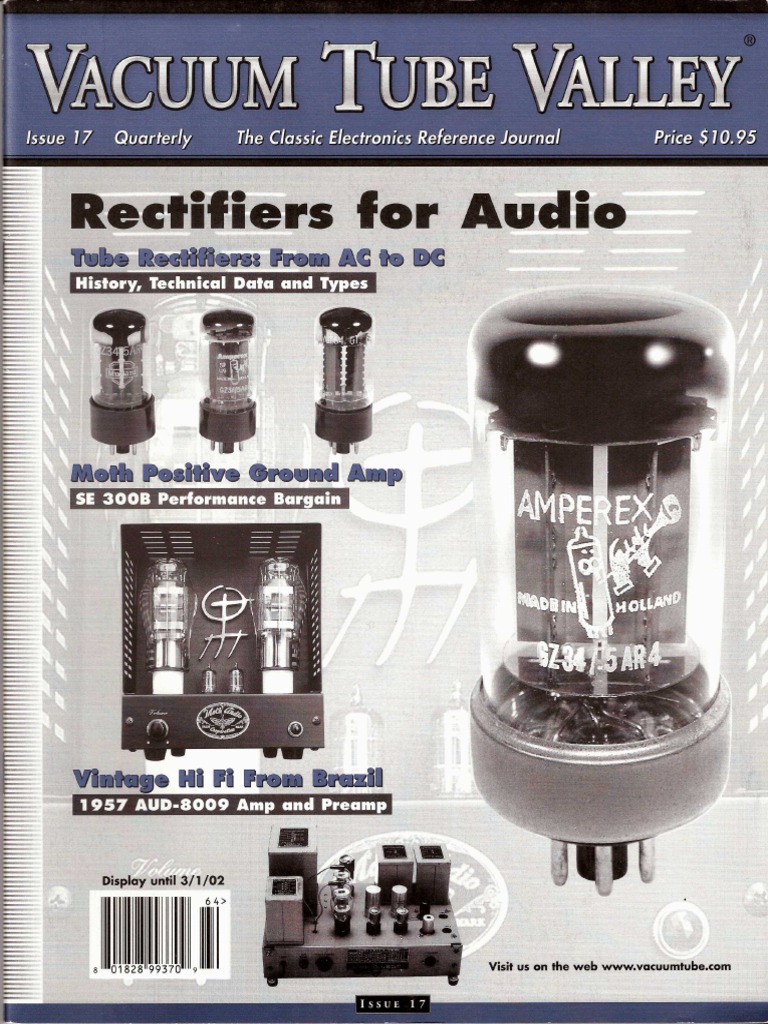 Vacuum Tube Valley Magazine VTV17 PDF