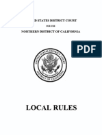 N.D. California Local Rules