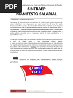 Manifesto Salarial