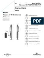 ATEX Safety Instructions: For Liquid Density Meter