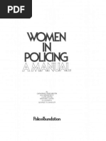 Milton, C. H. Et. Al. - Women in Policing: A Manual