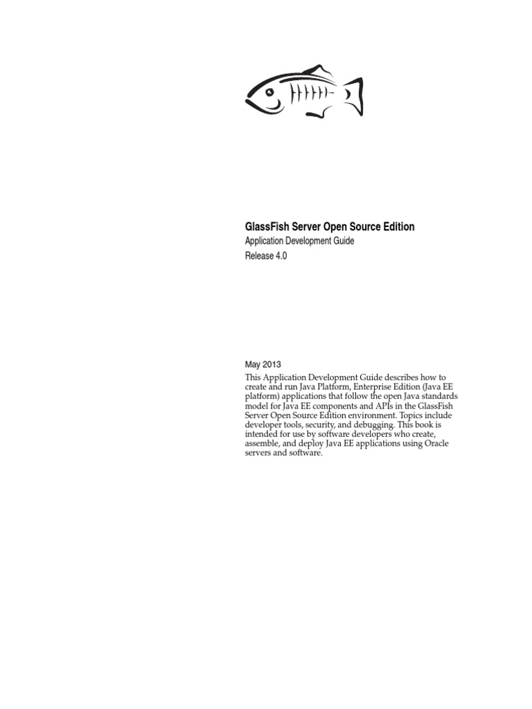 Glassfish Server Open Source Edition Application Development Guide