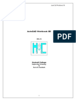 8 - Parviz D - Entekhabi-AutoCAD Workbook3D-Hartnell College EngineeringTechnology