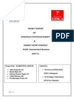 Project Report ON European Footwear Market & Market Entry Strategy PGDM-International Business 2009-11