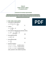 Tratamento de Incertezas