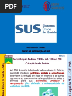 AULA Nº 03- INTRODUÇÃO AO SUS