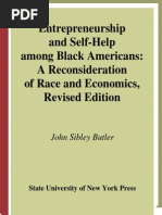 Entrepreneurship and Self-Help Among Black Americans a Reconsideration of Race and Economics